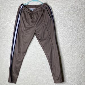 Straight leg strip joggers